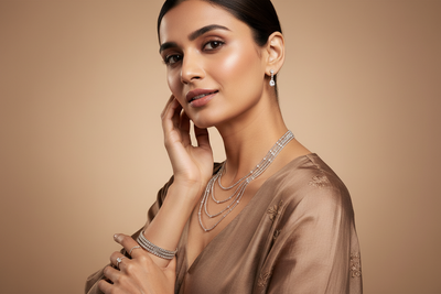 Silver necklace
